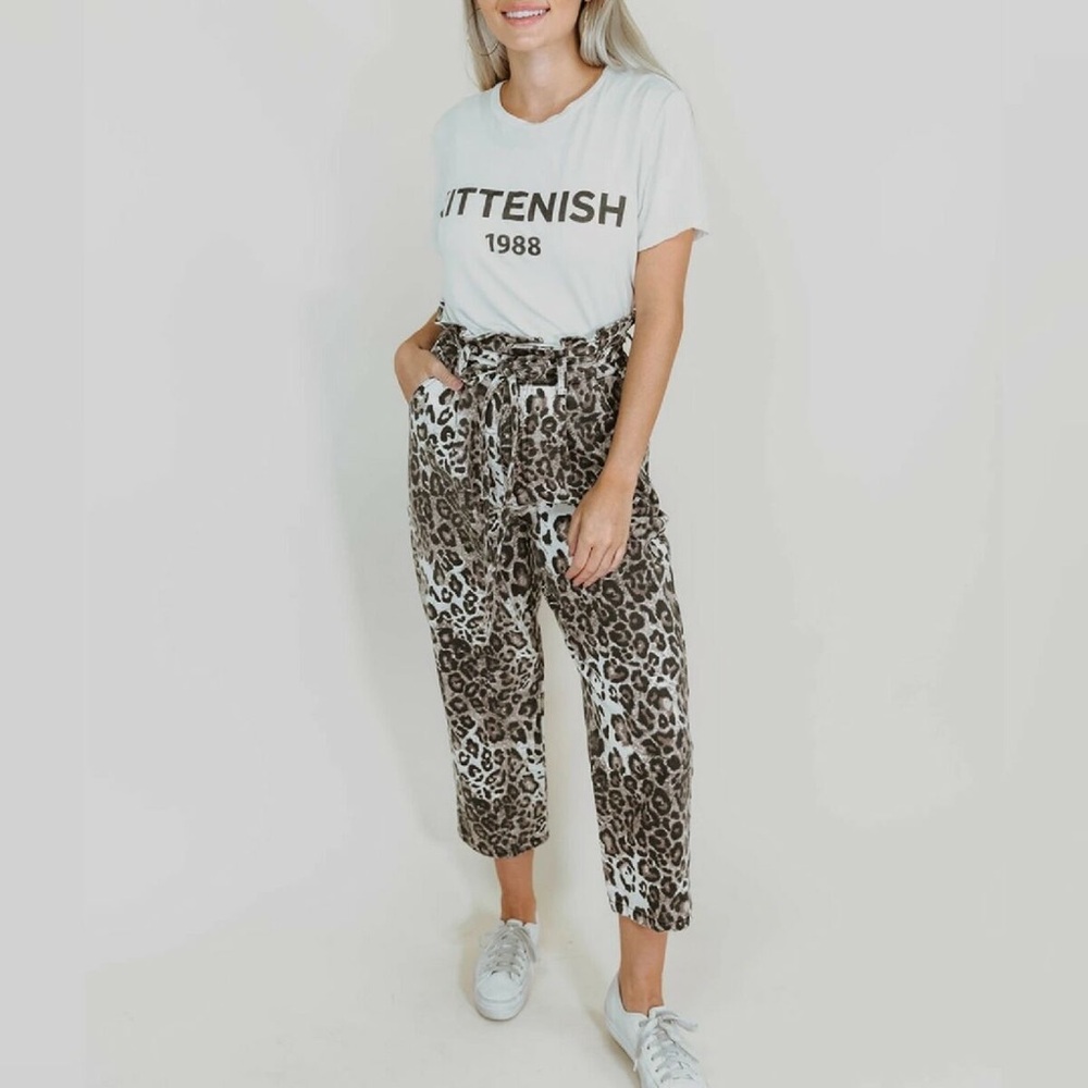 Kittenish Leopard pants
